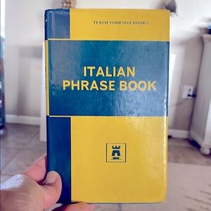 Vintage 1969 Italian Phrase Book by Teach Yourself Books